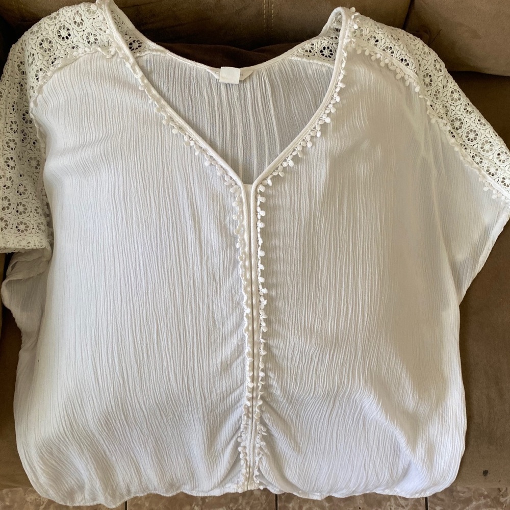Comfortable Cream Blouse